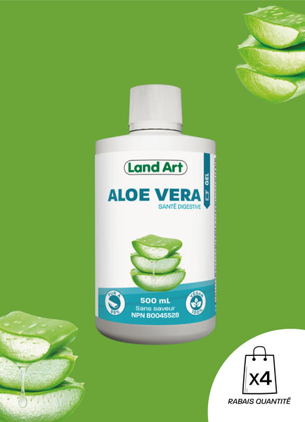 Aloe Vera 500 ml Drinkable Gel Unflavoured Land Art