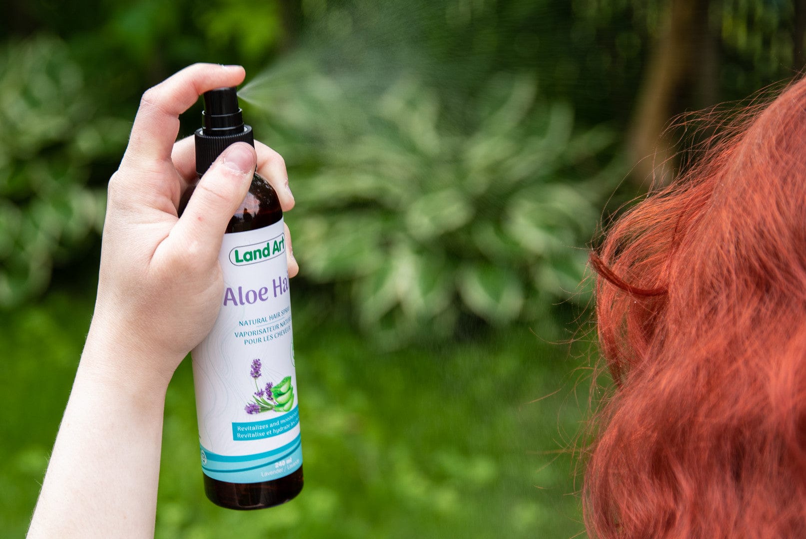 Utilisation du Aloe Hair